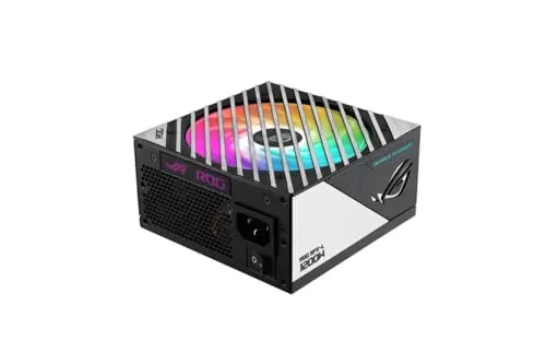 Alimentation PC modulaire ASUS ROG Loki SFX-L ARGB 1200W 80 PLUS Titanium noir et blanc - alimentation vue principale