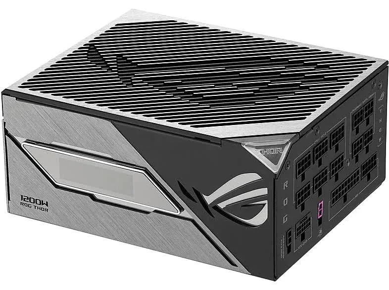 Alimentation PC modulaire ASUS ROG Thor Platinum III 1200W 80 PLUS Platinum noir et gris - alimentation vue principale