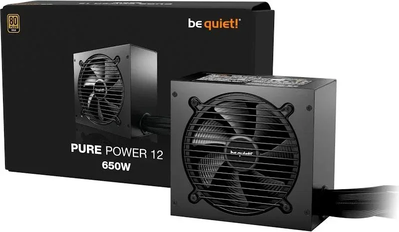 Alimentation PC non modulaire Be Quiet Pure Power 12 650W 80 PLUS Gold Noir - image 3