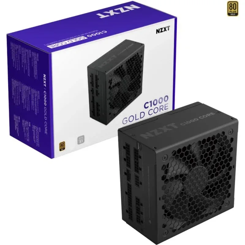 C1000 Gold Core alimentation  modulaire 1000 watt - alimentation vue principale