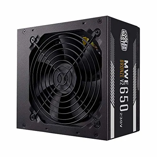 Cooler Master MWE 650 Bronze V2 650W 80 Plus Bronze - alimentation vue principale