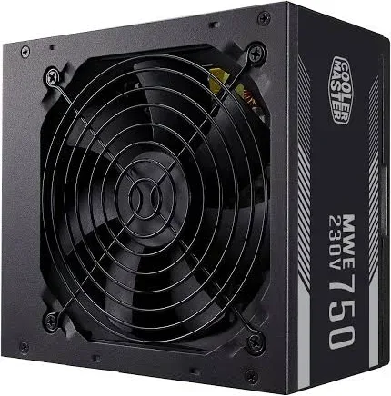 Cooler Master MWE 750 Blanc 230V V2 Alimentation 750W 80 Plus Blanc - alimentation vue principale