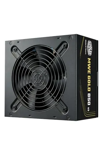 Alimentation PC non modulaire Cooler Master MWE V3 850W 80 PLUS Gold noir - alimentation vue principale
