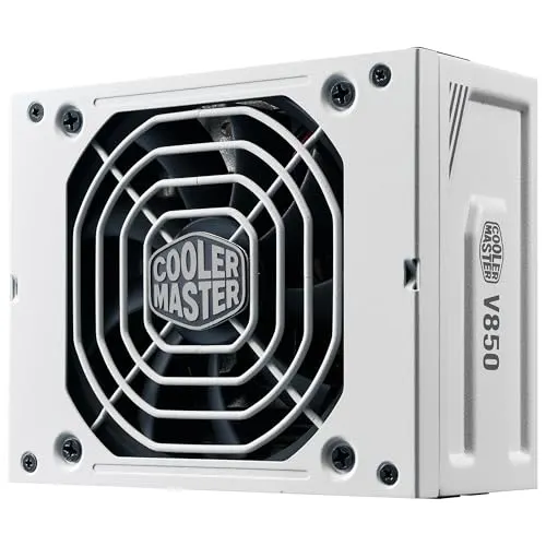 Fuente de Alimentación Cooler Master V SFX Gold 850W 80 PLUS Gold modulaire blanche - alimentation vue principale