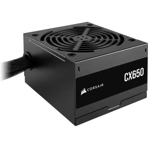 Alimentation PC non modulaire CORSAIR CX650 650W 80 PLUS Bronze noir - alimentation vue principale