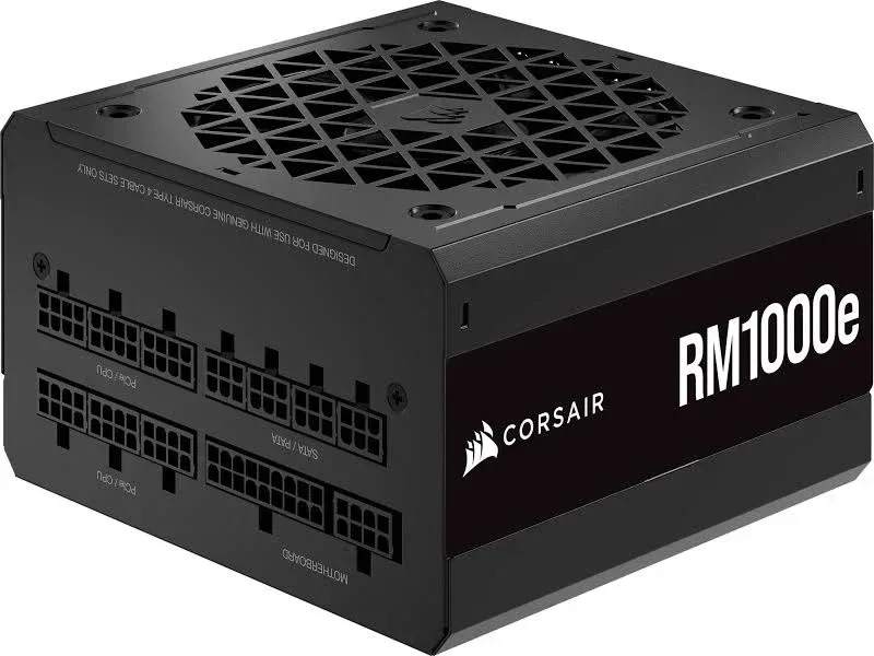 Corsair ATX 1000W - RM1000e 80+ Gold Mod. - CP-9020264-EU - alimentation vue principale