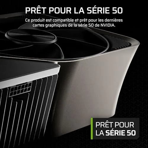 Corsair RM1000e 1000W modulaire blanc - vue 3