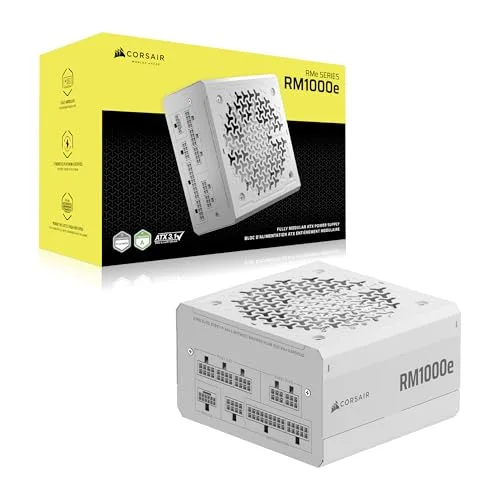 Corsair RM1000e 1000W modulaire blanc - vue 7