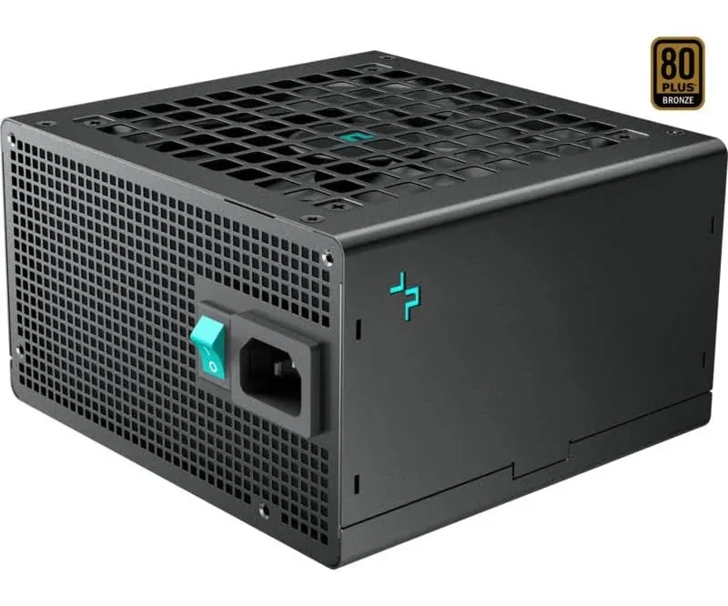 Deepcool ATX 800W - 80+ Bronze - PL800D Noir - alimentation vue principale