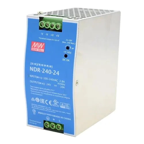 Fuente de Alimentación Ernitec ELECTRA-PWR-240-24 240W efficace fiable - alimentation vue principale