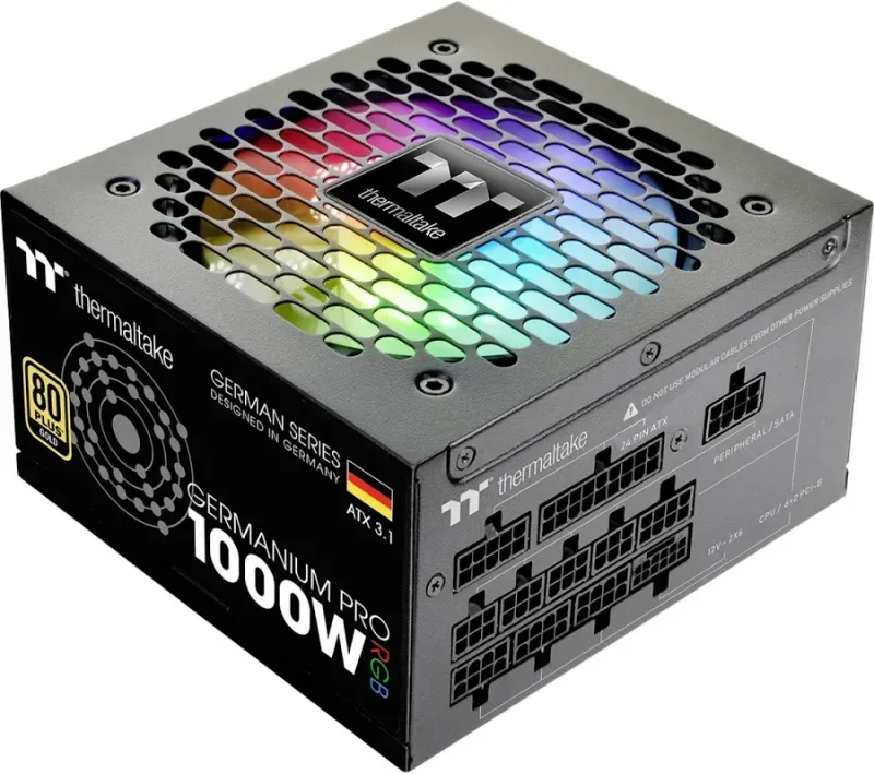Germanium Pro RGB alimentation  modulaire 1000 watt - alimentation vue principale