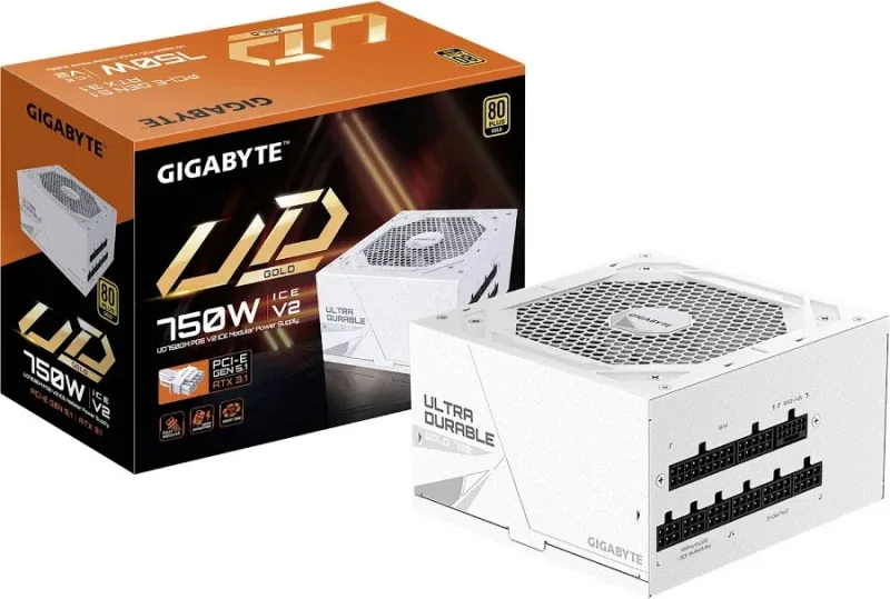GP-UD750GM PG5 ICE alimentation  modulaire 750 watt - alimentation vue principale