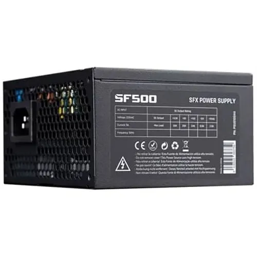 Alimentation Hiditec SF500 SFX 500 W CircuitShield avec ventilateur 8 cm Noir - alimentation vue principale