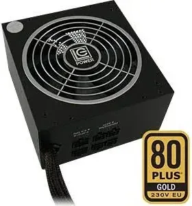Fuente de Alimentación LC-Power LC6460GP4 V2.4 460W 80 PLUS Gold ventilateur 140 mm - alimentation vue principale