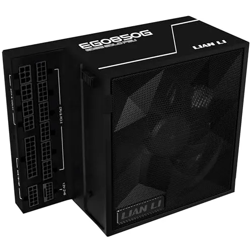 Lian Li EG0850G unité d'alimentation d'énergie 850 W 24-pin ATX 3.1 Noir - alimentation vue principale
