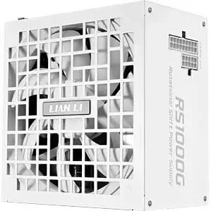 Fuente de Alimentación Lian Li RS1000G 1000W 80 PLUS Gold modulaire blanche - alimentation vue principale
