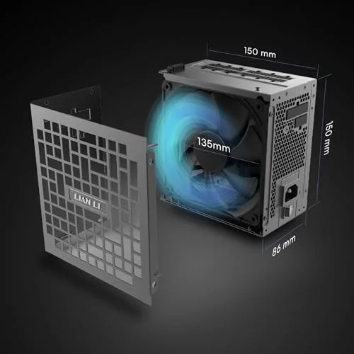 Lian-Li RS1200G 1200W 80+ Gold modulaire blanc - vue 8