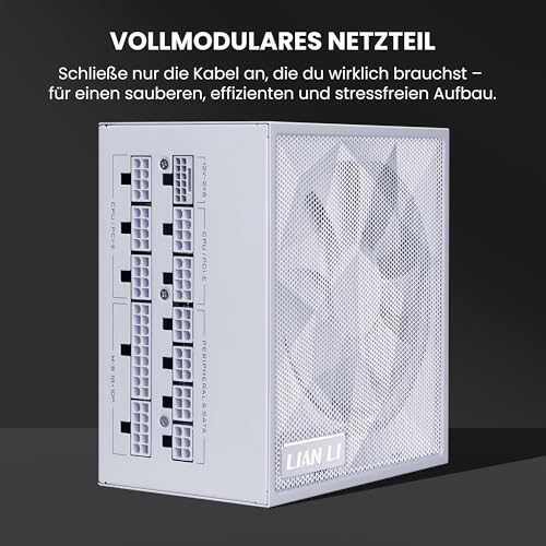 Lian Li SX Platinum 1000W 80+ Platinum modulaire blanche - vue 2