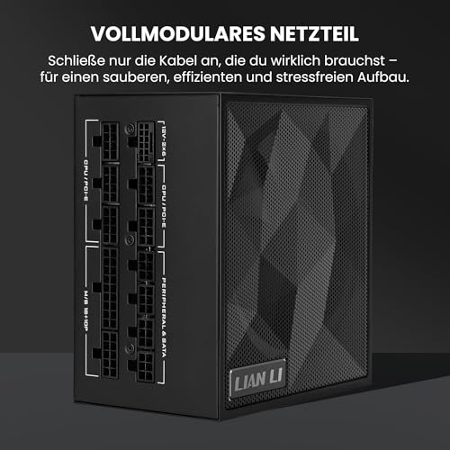 Lian Li SX0850P 850W 80+ Platinum modulaire - vue 2