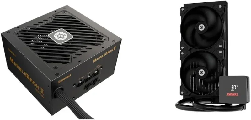 MARBLEBRON II + Liqmax IV 240 mm Bundle bundle modulaire 850 watt - image 5