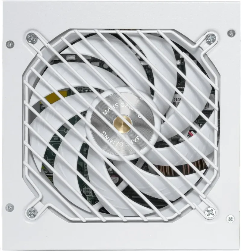Mars Gaming MPB550SI Alimentation ATX 550 W 7 ans de garantie 80 Plus Bronze 90 % blanc - alimentation vue principale