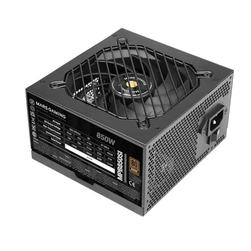 Alimentation Mars Gaming Mpb850si ATX 850w Garantie 7 ans 80plus Bronze 90% Noir - alimentation vue principale