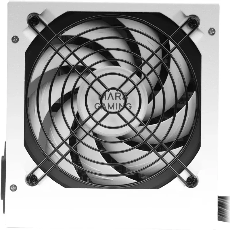 Mars Gaming Mpiii850 Pc Atx Alimentation 850w 5 ans de garantie 85% Ai-rpm Efficacité Blanc - alimentation vue principale