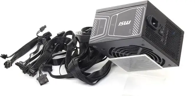 Source d'Alimentation MSI MAG A750GN PCIE5 750W 80 PLUS Gold Active - image 5