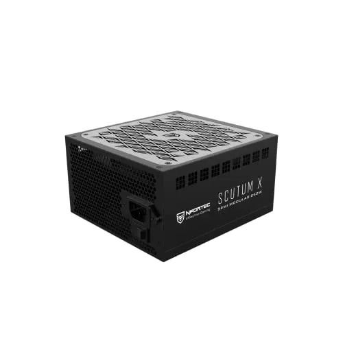 Nfortec Scutum X 850W 80 Plus Bronze Semi Modulaire - alimentation vue principale