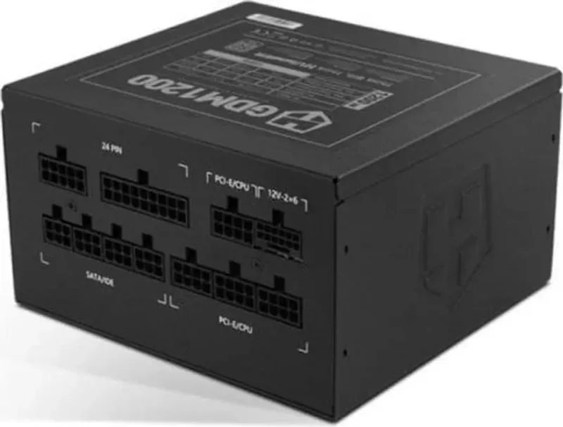 Alimentation Nox 1200W 80+ Gold Hummer GDM Modulaire ATX 3.1 Silencieuse - alimentation vue principale