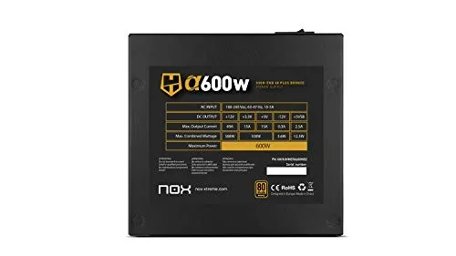 NOX Hummer Alpha 600W 80+ Bronze - vue 6