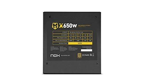 NOX HUMMER X 650W 80+ Gold modulaire - vue 5