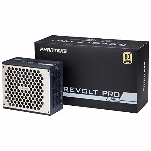Phanteks Revolt Pro 850W 80 Plus Gold entièrement modulaire - alimentation vue principale