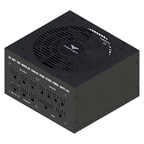 Alimentation PREYON 850W Certifié 80 PLUS Gold Modulaire - alimentation vue principale