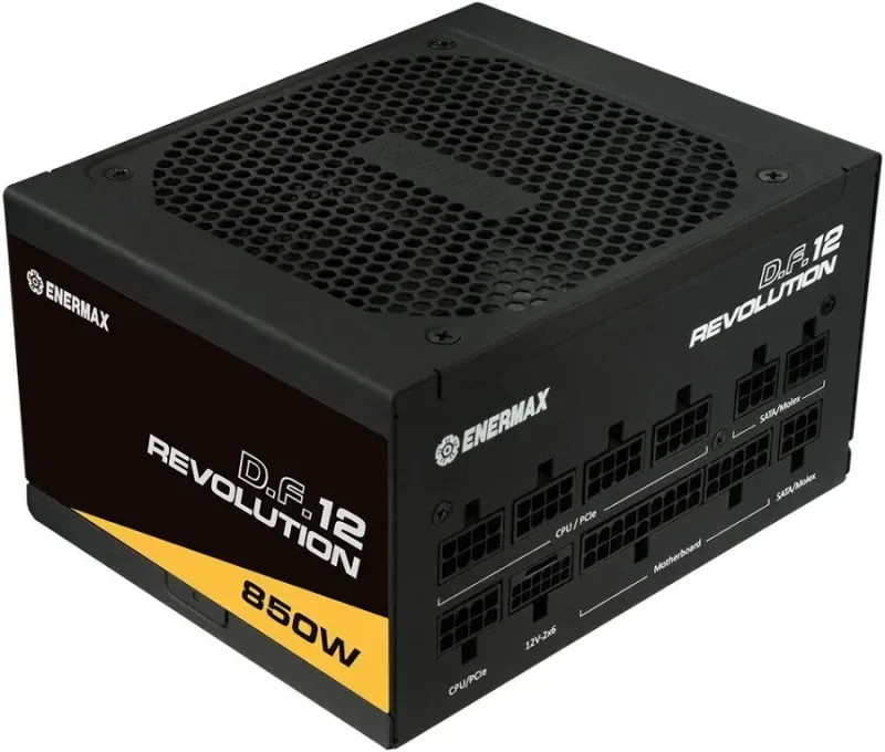 Revolution D.F.12 alimentation  modulaire 850 watt - alimentation vue principale