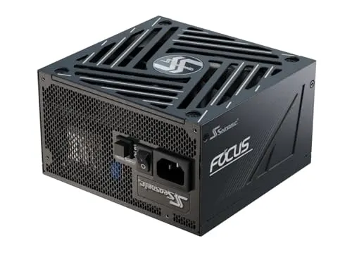 Seasonic ATX 850W 80+ Gold - FOCUS-GX-850-V4 - alimentation vue principale