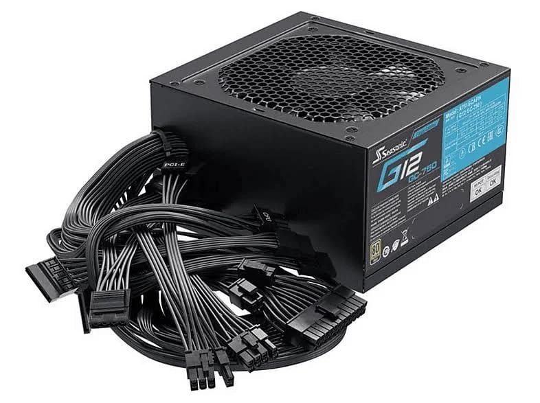 Seasonic G12 GC750 750W 80 Plus Or - alimentation vue principale