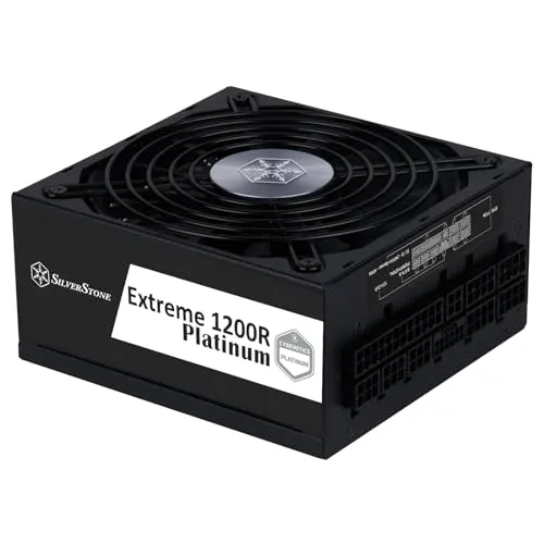 Alimentation Seasonic 1200 W certifiée Platinum SST-EX1200R-PL PCIe Gen5 SFX-L - alimentation vue principale