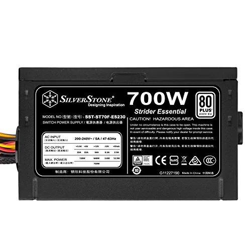 Silverstone ST70F-ES230 700W noir - vue 3