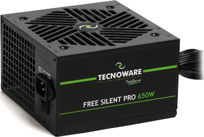 Alimentation Tecnoware Silent Pro 650W gratuite - alimentation vue principale