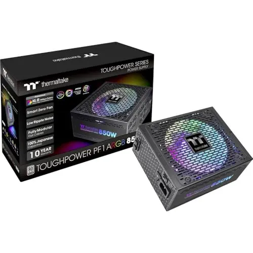 Thermaltake Toughpower PF1 ARGB 850W 80 Plus Platine Complet Modulaire - alimentation vue principale