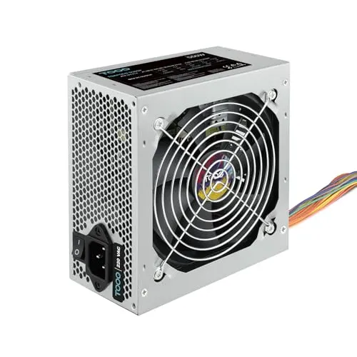 Alimentation TooQ 550 W, certification 80 PLUS Bronze, TQAPOLO-550SP, compacte et silencieuse - alimentation vue principale