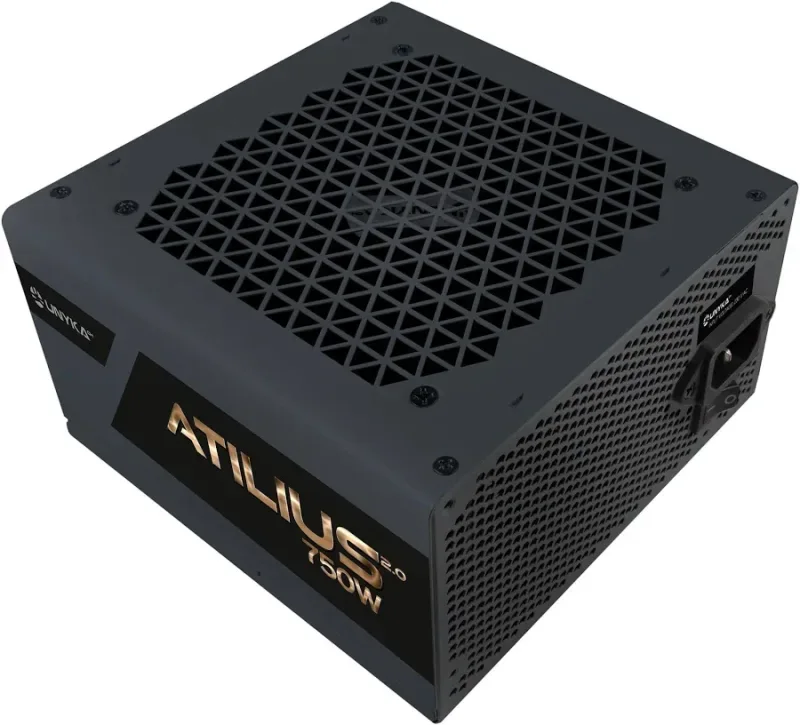 UNYKAch Atilius 2.0 Noir 750W 80 Plus Bronze - alimentation vue principale