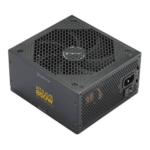 Alimentation UNYKAch ATILIUS 3.1 850W Cybenetics Gold Full Modulaire Ventilateur 120 mm - alimentation vue principale