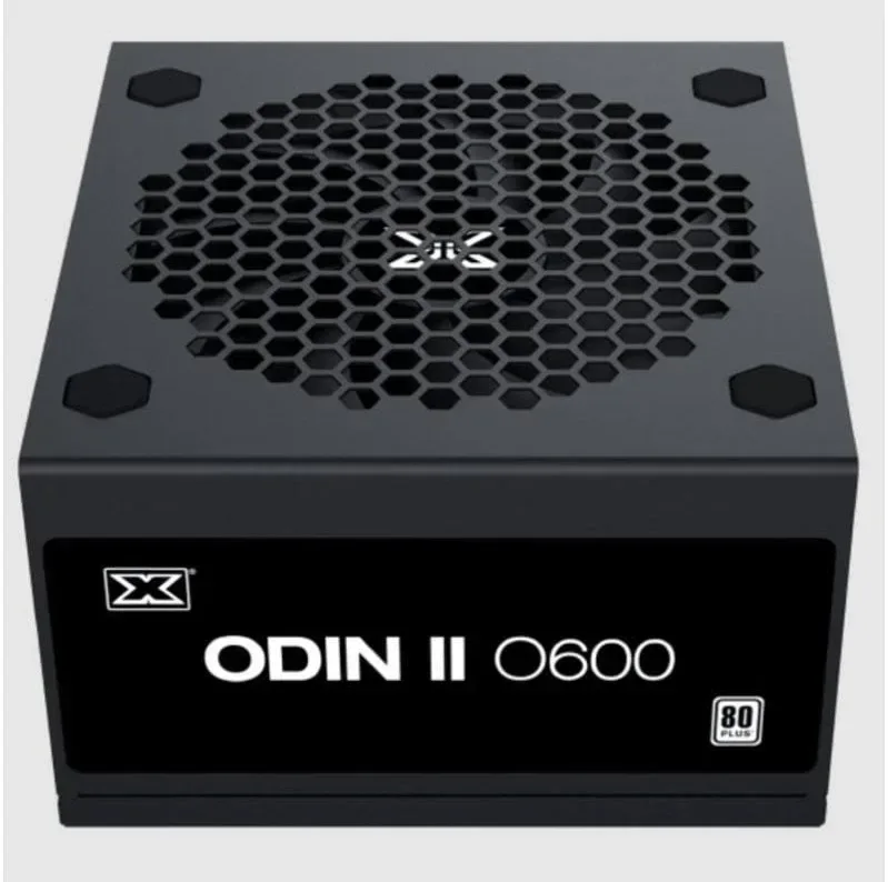 Fuente de Alimentación Xigmatek Odin II 600W Certification 80 PLUS ventilateur 12cm - alimentation vue principale