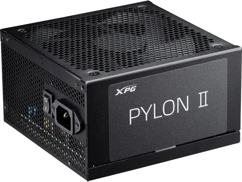Fonte d alimentation XPG 650W 80 PLUS Bronze PYLON II ATX refroidissement actif - alimentation vue principale