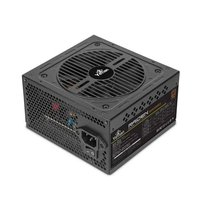 Yeyian Raiden 500W 80 Plus Noir - alimentation vue principale