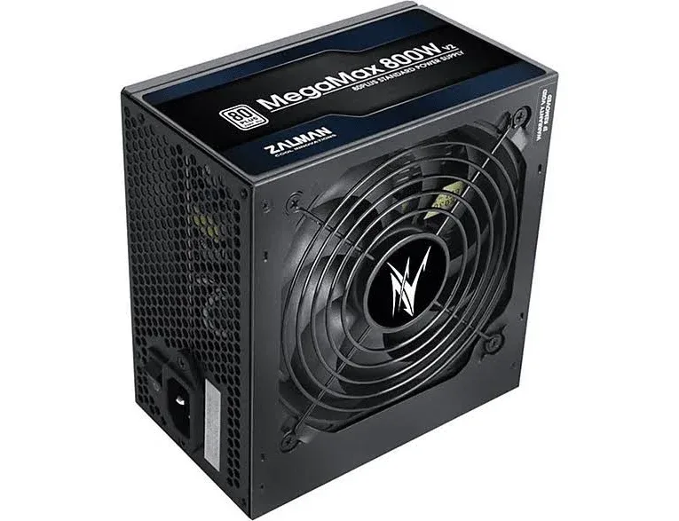 Alimentation ZALMAN MegaMax TXII 800W 80 PLUS ATX Noire - alimentation vue principale