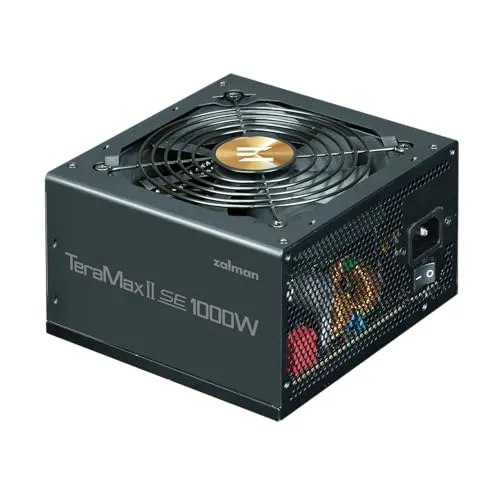 Fuente de Alimentación Zalman TeramaxII SE 1000W Certificación 80 PLUS Gold ATX - alimentation vue principale