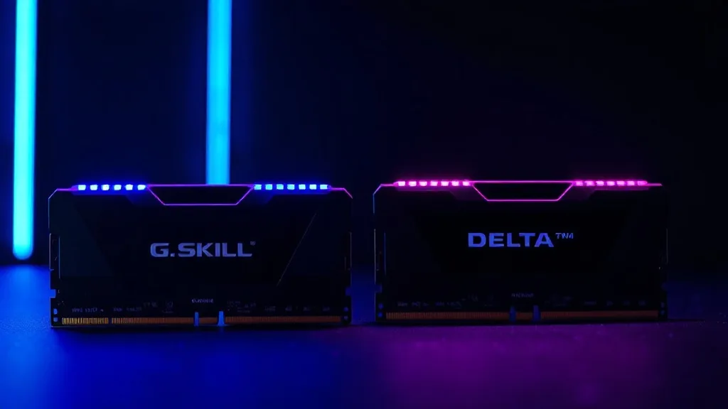G.Skill Trident Z5 6800 vs Team Group DELTA 6400 : le duel DDR5